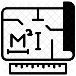 Square meter  Icon