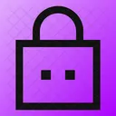 Square Password Secure Security Icon