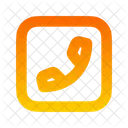 Square Phone Flip Icon