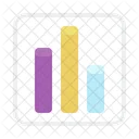 Square Poll Vertical Analysis Analytics Icon