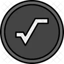 Square Root Math Symbol Icon