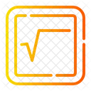 Square Root Arithmetic Maths Icon