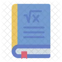 Square Root Book Math Icon