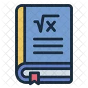 Square Root Book Math Icon