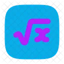 Square Root Square Icon