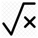 Square Root Icon