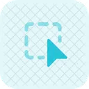 Square Selection Computer Graphics Layout Grid Icon