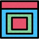 Square Shape Angles Object Icon