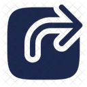 Square Share Line Web Icon Message Icon Icon