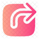 Square Share Line Web Icon Message Icon Icon