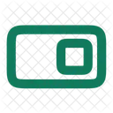 Square Slider Right Switch Adjustment Icon