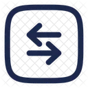 Square Sort Horizontal Icon