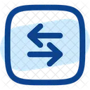 Square Sort Horizontal Icon