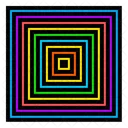 Square Surrealism Element Abstract Surrealism Element Abstract Icon