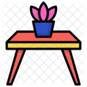 Square Table  Icon