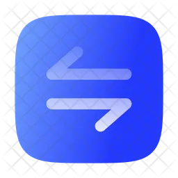 Square transfer horizontal  Icon