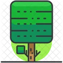 Square Tree Icon