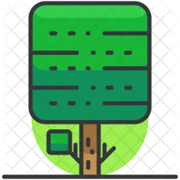 Square tree  Icon