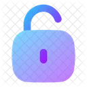 Square Unlock Open Lock Open Padlock Icon