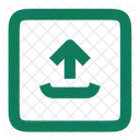 Square Upload Download Arrow Icon