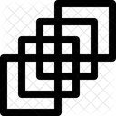 Squares Layers Sequence Icon