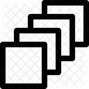 Squares Layers Sequence Icon