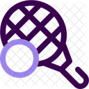 Squash Racket Ball Icon