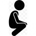 Child Kid Squat Icon