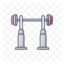 Squat Rack Bodybuilding Exercise Icône