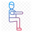 Endurance Running Knee Icon