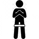 Squatting  Icon