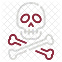 Squelette Illustration Mort Icône