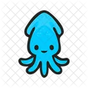 Squid Animal Octopus Icon