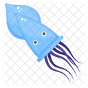 Squid Calamari Sea Creature Icône
