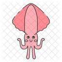 Squid Octopus Tentacles Icon