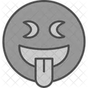Squinting Tongue Emoji Icon