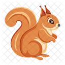 Squirrel Icons Ground Squirrel Cute Squirrel Icon