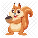 Squirrel Icons Ground Squirrel Cute Squirrel Icon