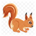 Squirrel Icons Ground Squirrel Cute Squirrel Icon