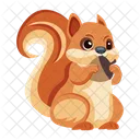 Squirrel Icons Ground Squirrel Cute Squirrel Icon