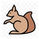 Squirrel Forest Rodent Icon