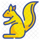 Squirrel Rodent Animal Icon