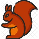 Squirrel Animal Life Icon