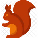 Squirrel Animal Life Icon