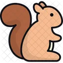 Squirrel Rodent Mammal Icon
