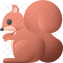 Squirrel Animal Wildlife Icon