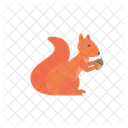 Squirrel Animal Wildlife Icon