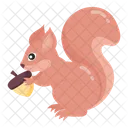 Sciuridae Squirrel Squirrel Food Icon