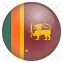 Sri Lanka Drapeau Icône