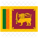 Flag Country Sri Lanka Icon